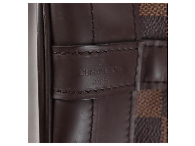 LOUIS VUITTON Damier Ebene Noe Shoulder Bag SPO N42229 LV Auth 206623SAV Damier ebène - vue 23