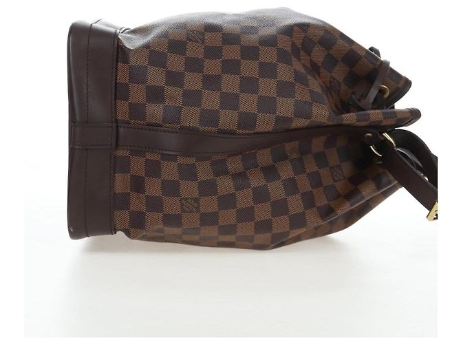 LOUIS VUITTON Damier Ebene Noe Shoulder Bag SPO N42229 LV Auth 206623SAV Damier ebène - vue 5