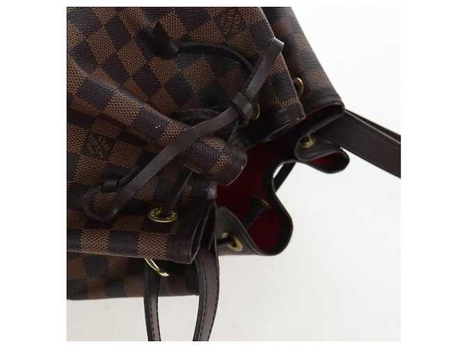 LOUIS VUITTON Damier Ebene Noe Shoulder Bag SPO N42229 LV Auth 206623SAV Damier ebène - vue 7