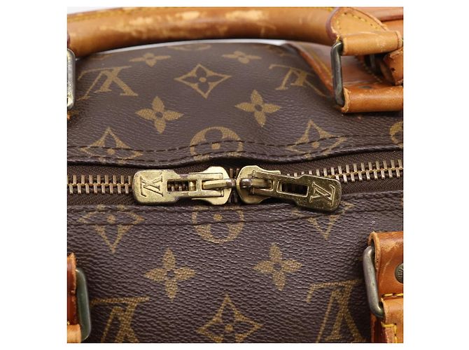 LOUIS VUITTON Monogram Keepall 50 Boston Bag M41426 LV Auth 205114 Monograma - vista 10