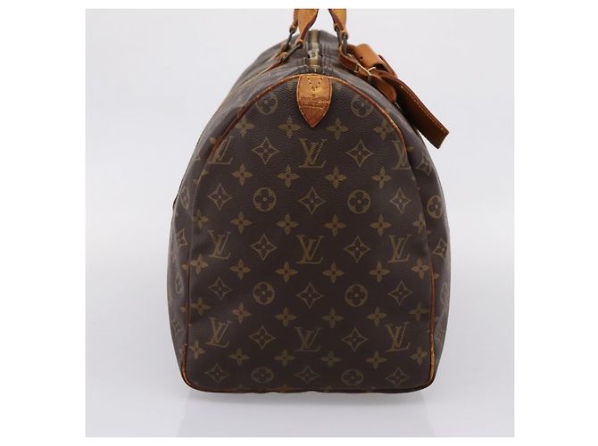 LOUIS VUITTON Monogram Keepall 50 Boston Bag M41426 LV Auth 205114 Monograma - vista 3