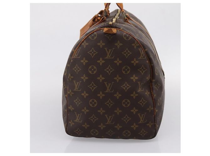LOUIS VUITTON Monogram Keepall 50 Boston Bag M41426 LV Auth 205114 Monograma - vista 4