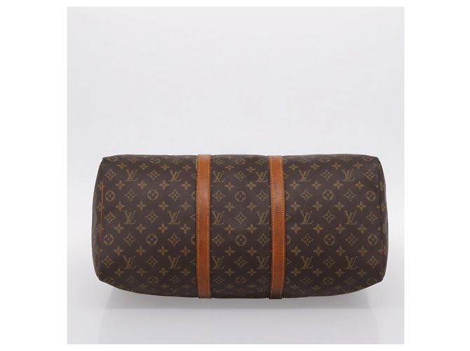 LOUIS VUITTON Monogram Keepall 50 Boston Bag M41426 LV Auth 205114 Monograma - vista 5