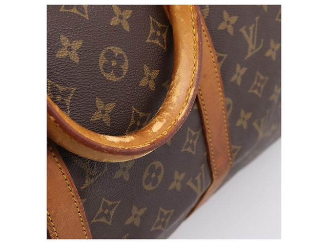 LOUIS VUITTON Monogram Keepall 50 Boston Bag M41426 LV Auth 205114 Monograma - vista 9