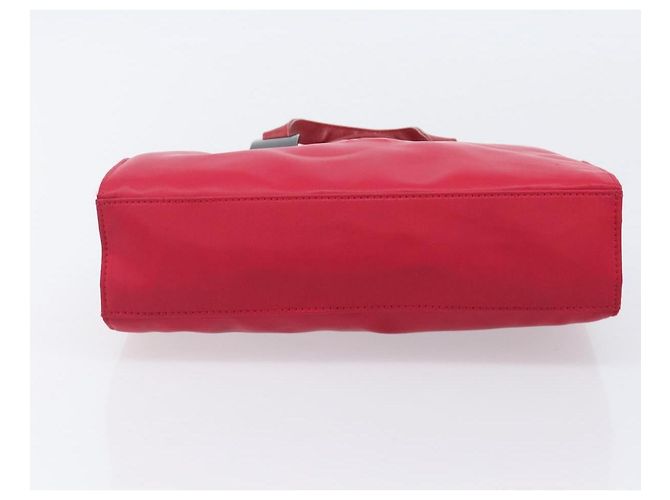 Autre Marque Bolsa de mão Saint Laurent Nylon Red Auth 205355 Vermelho - vista 6