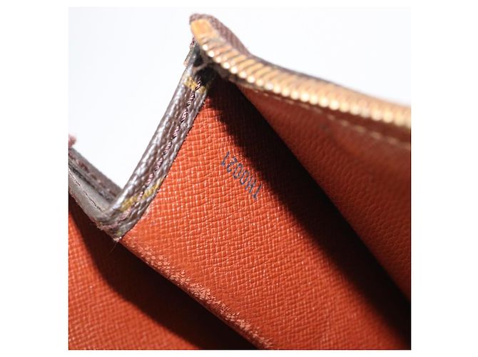 LOUIS VUITTON Monogram Posh Documents Clutch Bag LV Auth 206625 Monograma - vista 12