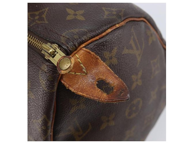LOUIS VUITTON Monogram Speedy 25 Hand Bag M41528 LV Auth 207451 - view 19