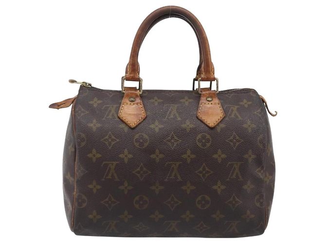 LOUIS VUITTON Monogram Speedy 25 Hand Bag M41528 LV Auth 207451 - view 2