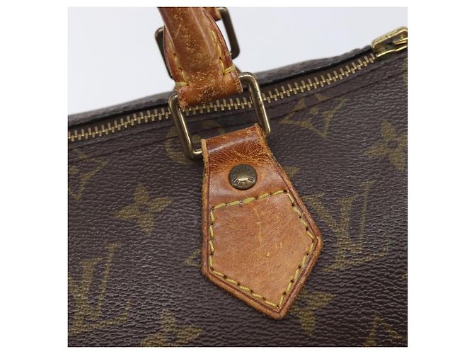 LOUIS VUITTON Monogram Speedy 25 Hand Bag M41528 LV Auth 207451 - view 20