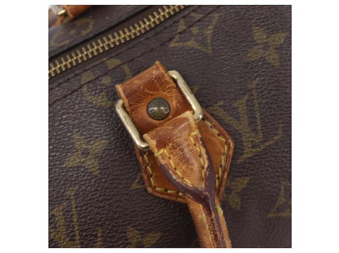 LOUIS VUITTON Monogram Speedy 25 Hand Bag M41528 LV Auth 207451 - view 22