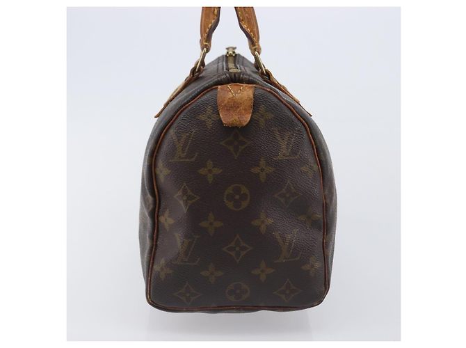 LOUIS VUITTON Monogram Speedy 25 Hand Bag M41528 LV Auth 207451 - view 3