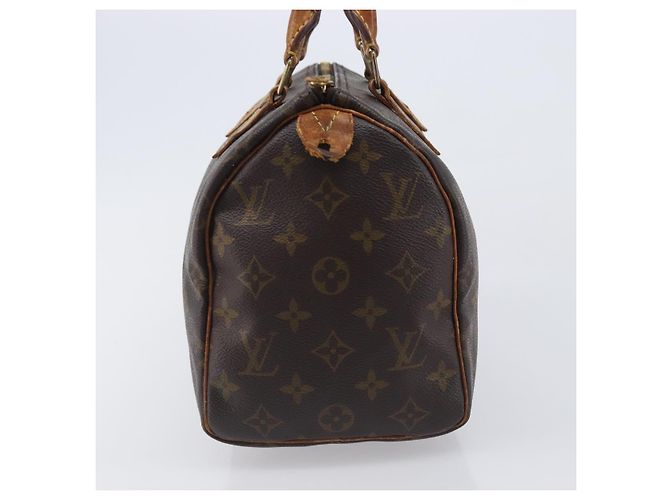 LOUIS VUITTON Monogram Speedy 25 Hand Bag M41528 LV Auth 207451 - view 4