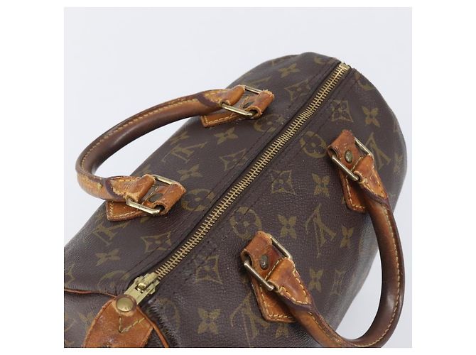 LOUIS VUITTON Monogram Speedy 25 Hand Bag M41528 LV Auth 207451 - view 6