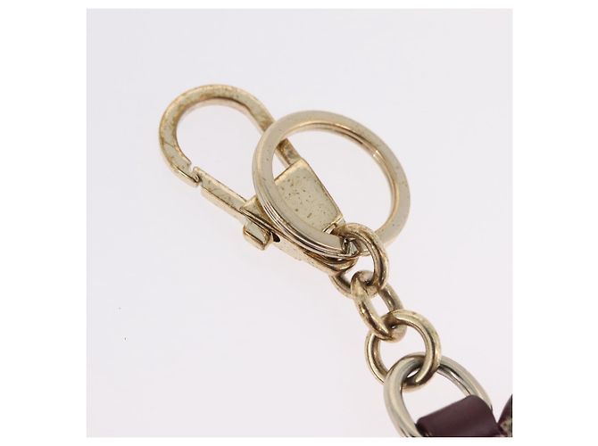 GUCCI Micro GG Supreme Yuko Higuchi Charm PVC Gray Gold Auth 204532M Braun Golden - Ansicht 7