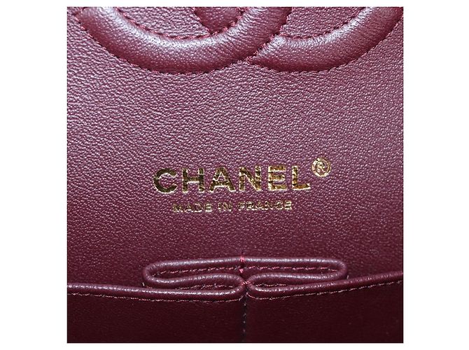 Borsa a tracolla CHANEL Chain Matelasse 25 Pelle Caviar Nero Oro CC Auth BA16029SV D'oro - vista 27