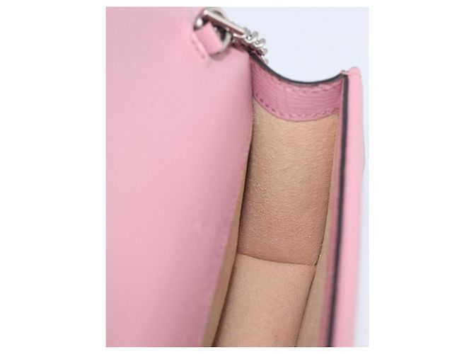 Borsa a tracolla con catena GUCCI Dionysus Pelle Rosa Argento 476432 Auth 207694SAM - vista 21