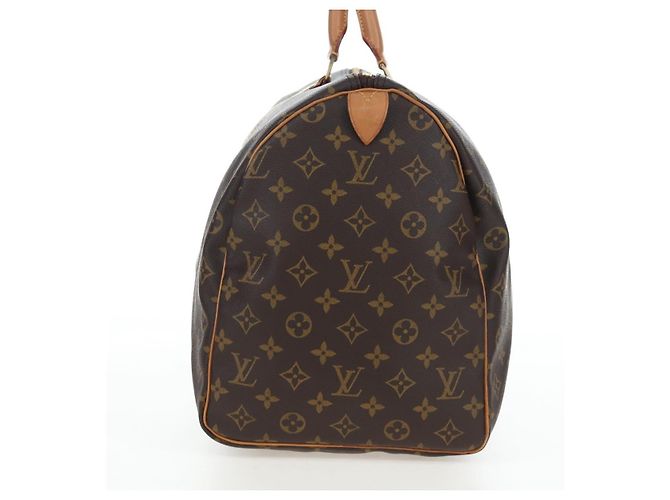 LOUIS VUITTON Monogram Keepall 50 Boston Bag M41426 LV Auth 205869A Monograma - vista 3