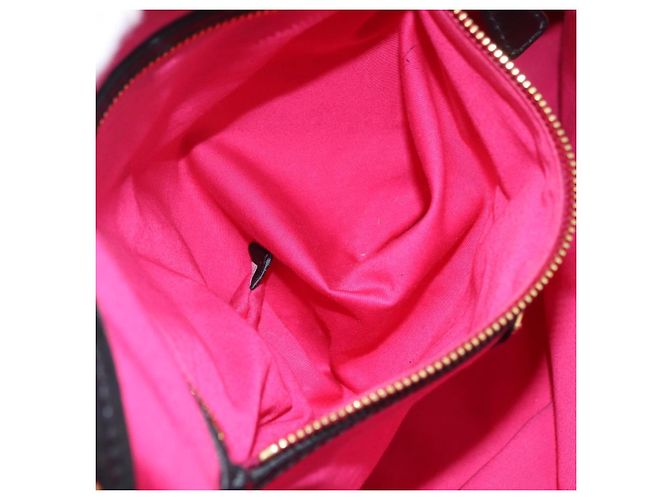 Miu Miu Handtasche Leder 2way Schwarz Gold Auth 167663M Golden - Ansicht 28