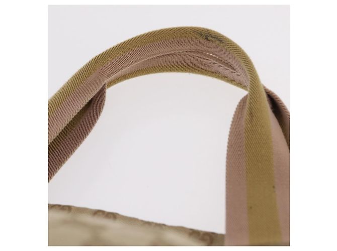 Borsa Tote GUCCI GG Canvas Sherry Line Beige 189669 Auth 206454 - vista 15