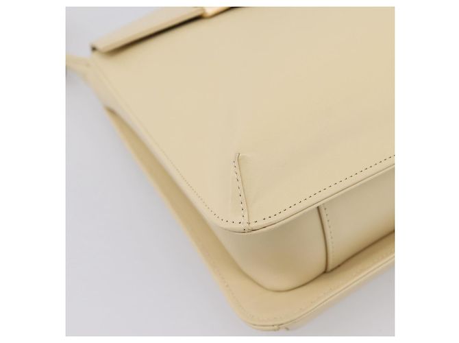 Borsa a tracolla GIVENCHY Pelle Ivory Gold Auth 207416 D'oro Crudo - vista 14