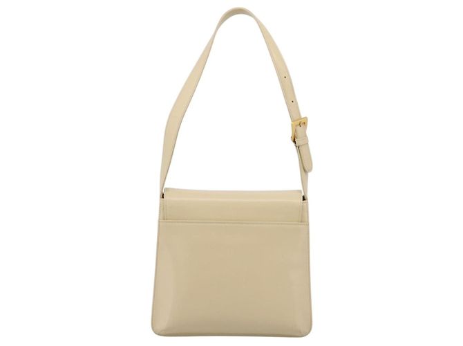 Borsa a tracolla GIVENCHY Pelle Ivory Gold Auth 207416 D'oro Crudo - vista 2