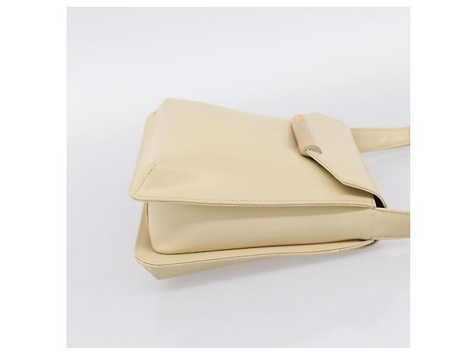 Borsa a tracolla GIVENCHY Pelle Ivory Gold Auth 207416 D'oro Crudo - vista 4