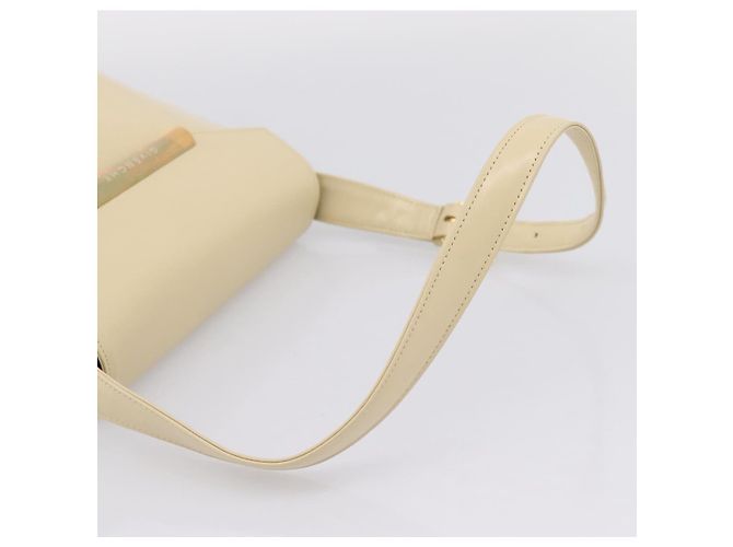 Borsa a tracolla GIVENCHY Pelle Ivory Gold Auth 207416 D'oro Crudo - vista 7