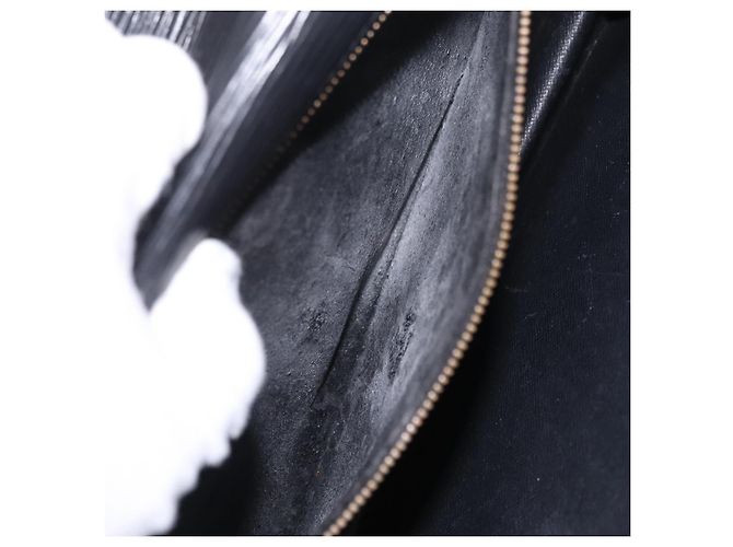 LOUIS VUITTON Epi Monceau 28 Hand Bag Black M52122 LV Auth bs37487 Noir - vue 11