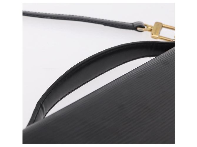 LOUIS VUITTON Epi Monceau 28 Hand Bag Black M52122 LV Auth bs37487 Noir - vue 14