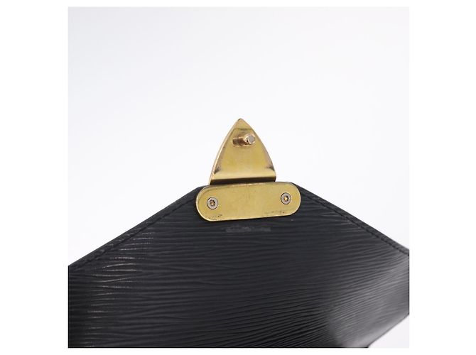 LOUIS VUITTON Epi Monceau 28 Hand Bag Black M52122 LV Auth bs37487 Noir - vue 26