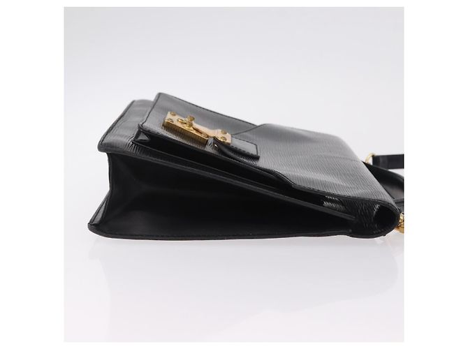 LOUIS VUITTON Epi Monceau 28 Hand Bag Black M52122 LV Auth bs37487 Noir - vue 3
