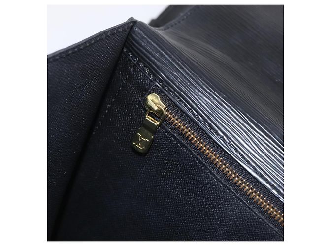LOUIS VUITTON Epi Monceau 28 Hand Bag Black M52122 LV Auth bs37487 Noir - vue 32