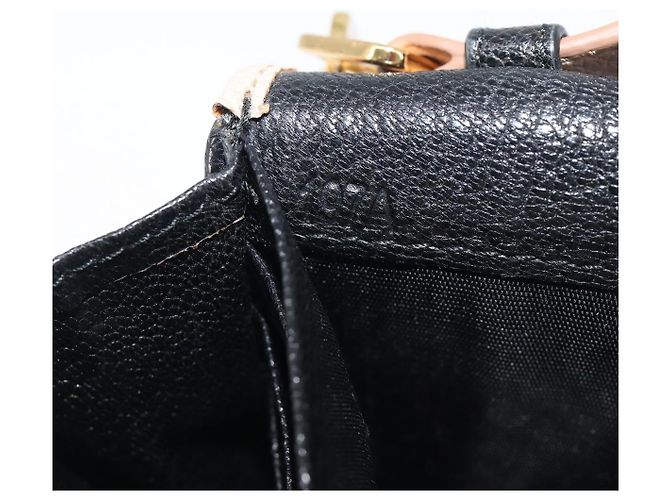 Miu Miu Schulterbörse mit Kette Leder Gold Rosa Auth BA16081A Pink Golden - Ansicht 12