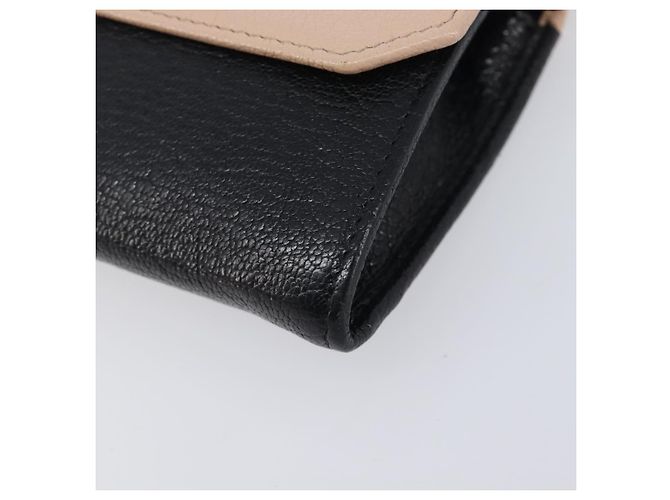 Miu Miu Schulterbörse mit Kette Leder Gold Rosa Auth BA16081A Pink Golden - Ansicht 15