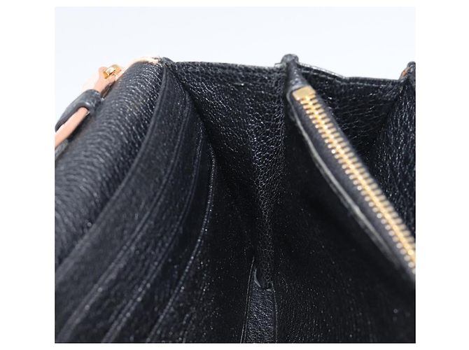 Miu Miu Schulterbörse mit Kette Leder Gold Rosa Auth BA16081A Pink Golden - Ansicht 24