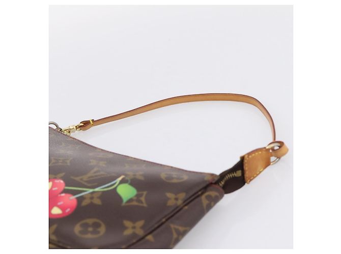 LOUIS VUITTON Monogram Cherry Pochette Accessoires Pouch M95008 Auth 207476SAV - vista 14