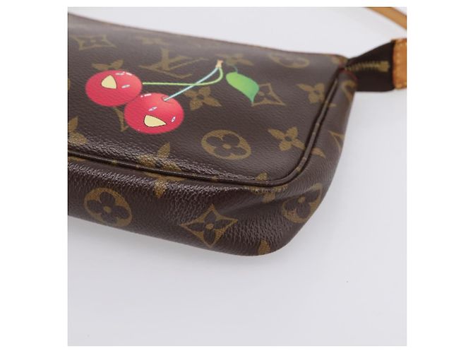 LOUIS VUITTON Monogram Cherry Pochette Accessoires Pouch M95008 Auth 207476SAV - vista 15