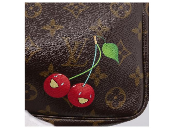 LOUIS VUITTON Monogram Cherry Pochette Accessoires Pouch M95008 Auth 207476SAV - vista 19