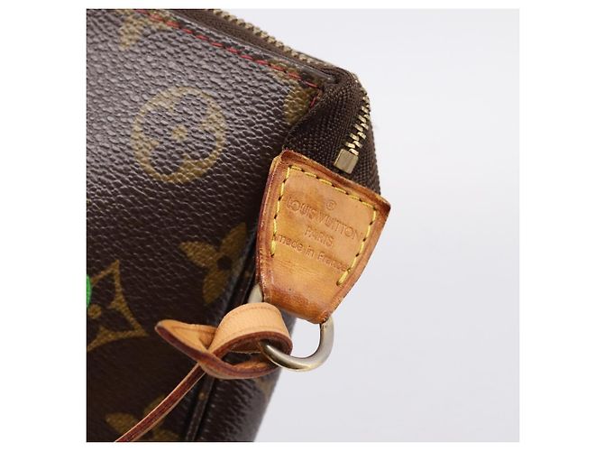 LOUIS VUITTON Monogram Cherry Pochette Accessoires Pouch M95008 Auth 207476SAV - vista 8