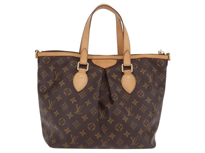 LOUIS VUITTON Monogram Palermo PM Tote Bag M40145 LV Auth 206711V Monogramm - Ansicht 2