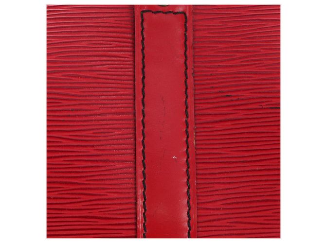 LOUIS VUITTON Epi Keepall 50 Boston Bag Red M42967 LV Auth ep16212A Rosso - vista 2