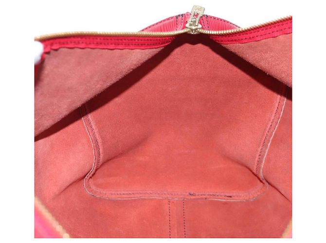LOUIS VUITTON Epi Keepall 50 Boston Bag Red M42967 LV Auth ep16212A Rosso - vista 25