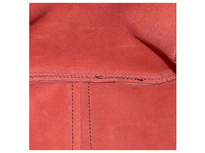 LOUIS VUITTON Epi Keepall 50 Boston Bag Red M42967 LV Auth ep16212A Rosso - vista 26