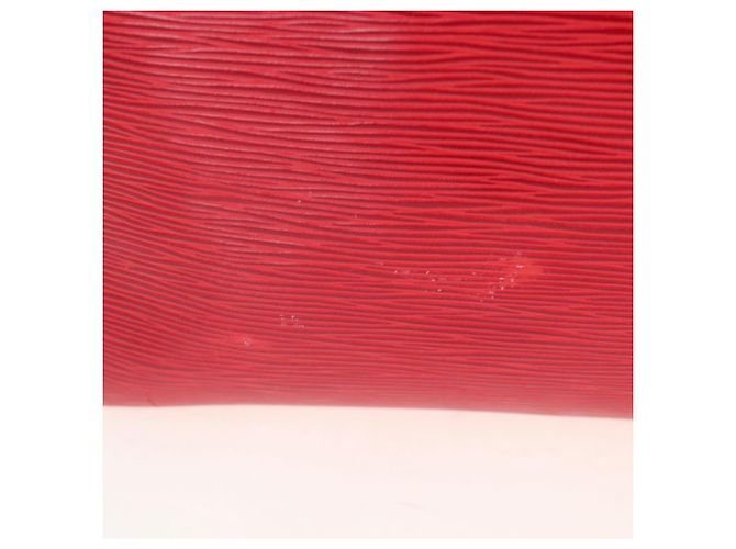 LOUIS VUITTON Epi Keepall 50 Boston Bag Red M42967 LV Auth ep16212A Rosso - vista 4