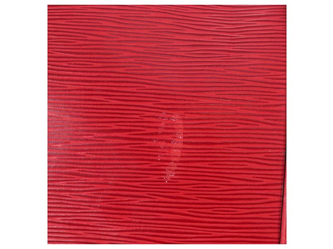LOUIS VUITTON Epi Keepall 50 Boston Bag Red M42967 LV Auth ep16212A Rosso - vista 5