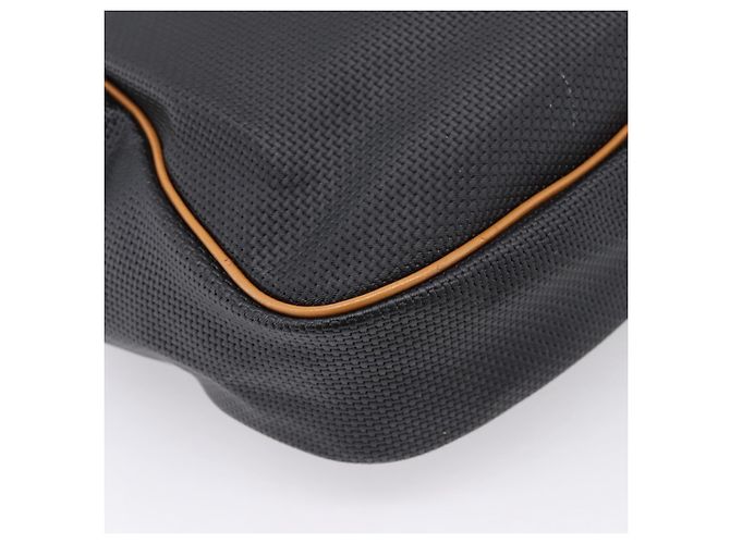 Autre Marque Saint Laurent Tote Bag PVC Canvas Black Gold Auth 205428 Schwarz Golden - Ansicht 17