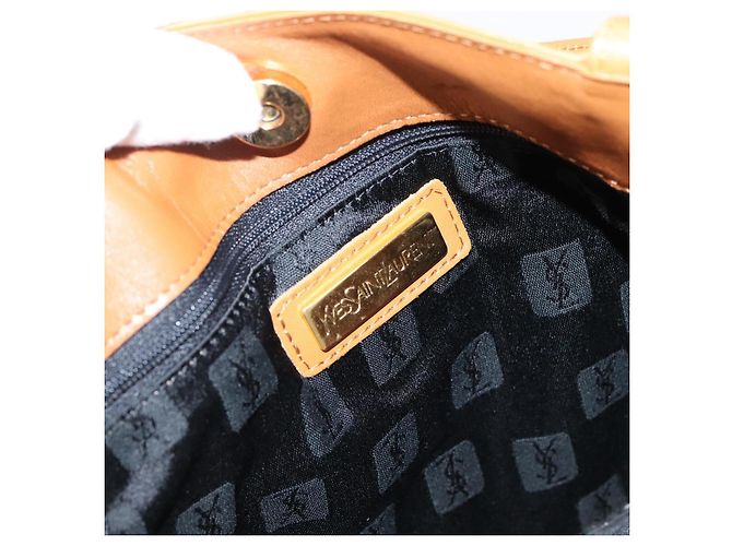 Autre Marque Saint Laurent Tote Bag PVC Canvas Black Gold Auth 205428 Schwarz Golden - Ansicht 24