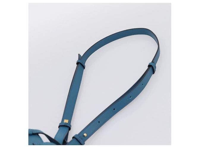 LOEWE Ghibli Spirited Away Boh Mouse Yu-Bird Hammock Drawstring Auth 167636SAM Blau - Ansicht 15