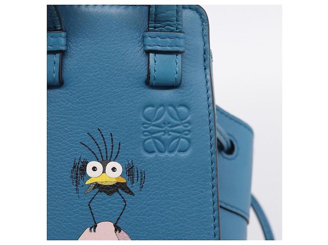LOEWE Ghibli Spirited Away Boh Mouse Yu-Bird Hammock Drawstring Auth 167636SAM Blau - Ansicht 21
