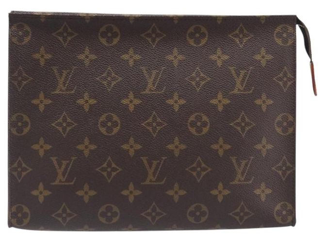 LOUIS VUITTON Monogram Poche Toilette 26 Pouch M47542 LV Auth 207402A Monogramma - vista 13